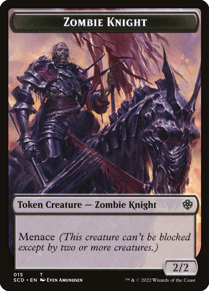 Zombie Knight Token // Zombie Token
