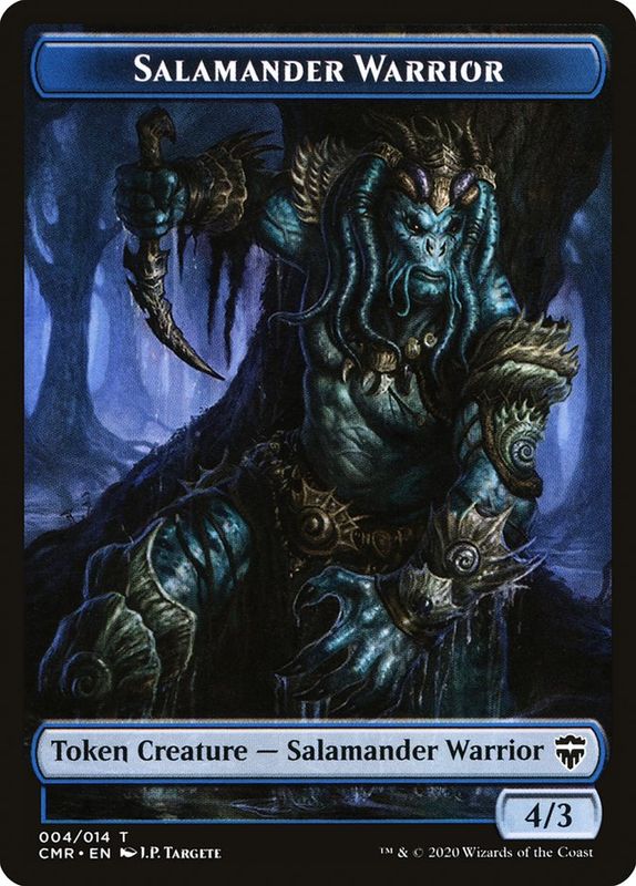 Salamander Warrior Token