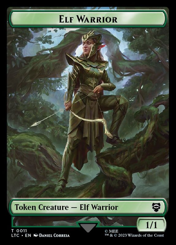 Elf Warrior Token // Treasure Token