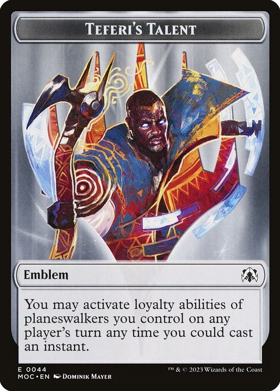 Teferi&#39;s Talent Emblem