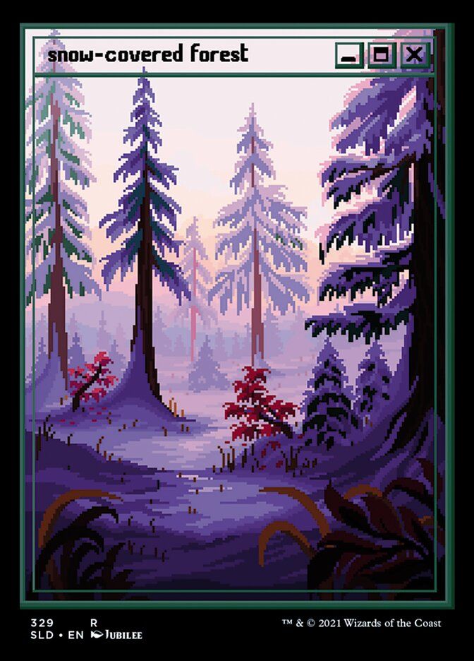 Snow-Covered Forest SLD_329 (Foil)