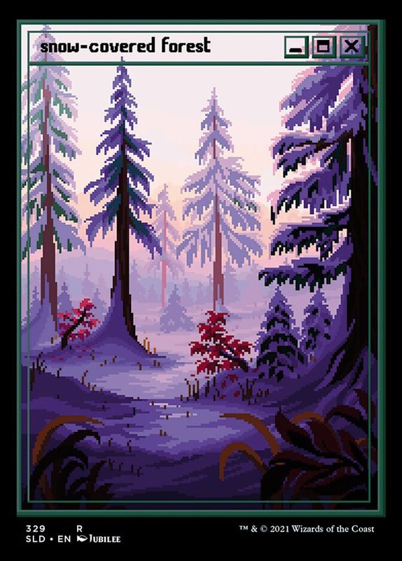 Snow-Covered Forest SLD_329 (Foil)