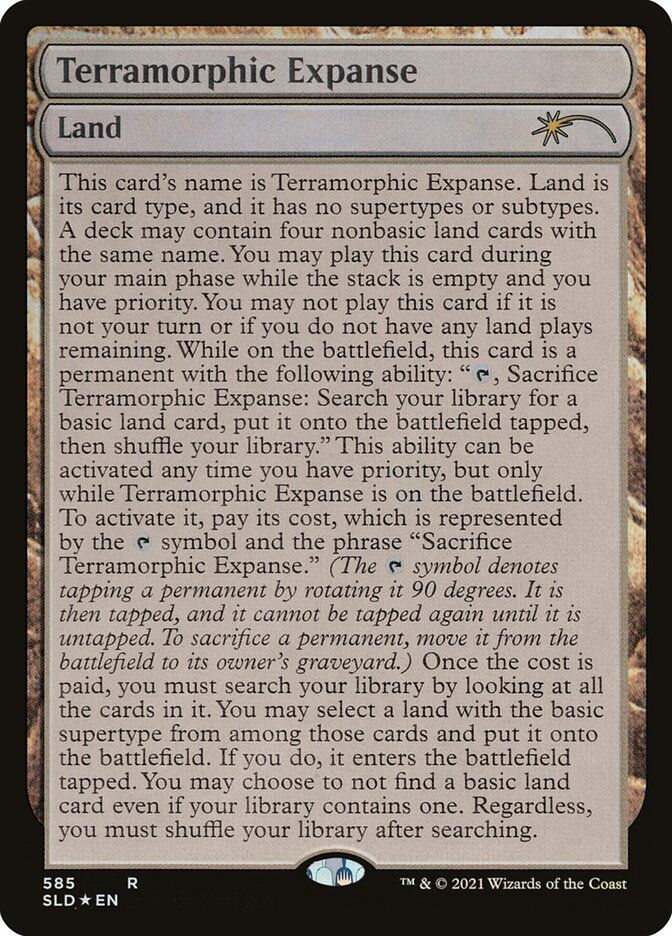 Terramorphic Expanse SLD_585 (Foil)