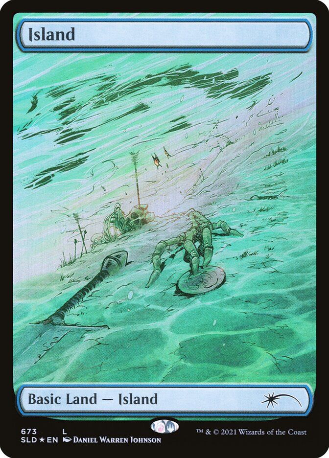 Island SLD_673 (Foil)