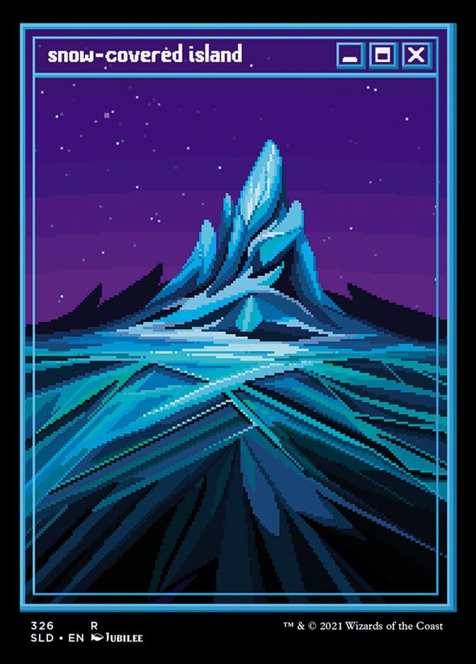 Snow-Covered Island SLD_326 (Foil)