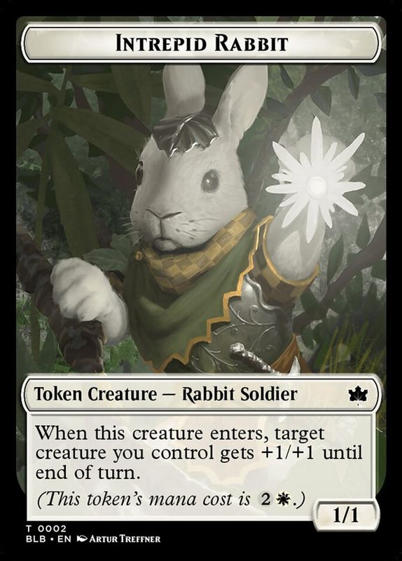 Intrepid Rabbit Token BLB_2