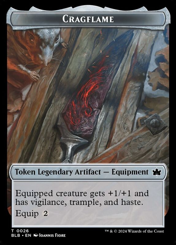 Cragflame Token BLB_26