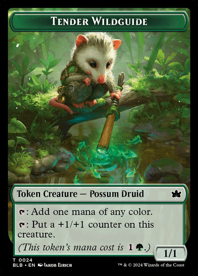 Tender Wildguide Token BLB_24