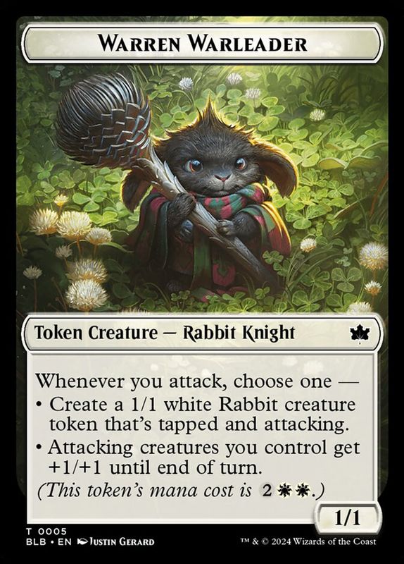Warren Warleader Token BLB_5