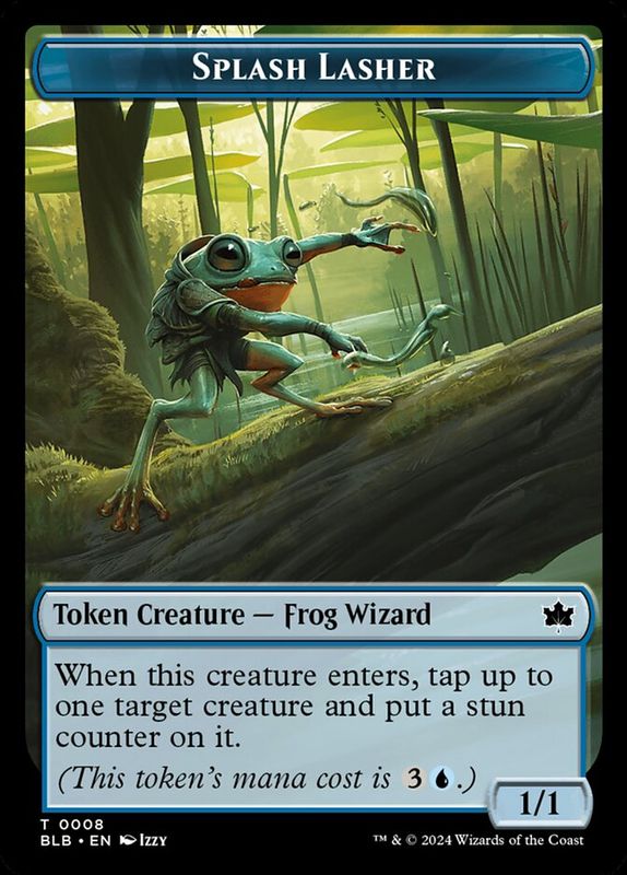 Splash Lasher Token BLB_8