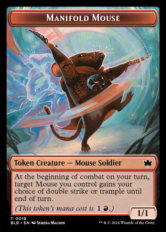 Manifold Mouse Token BLB_18