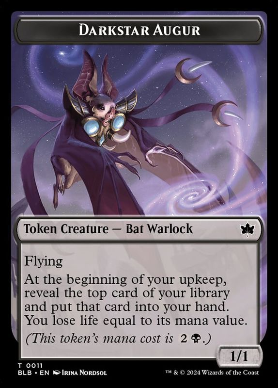 Darkstar Augur Token BLB_11