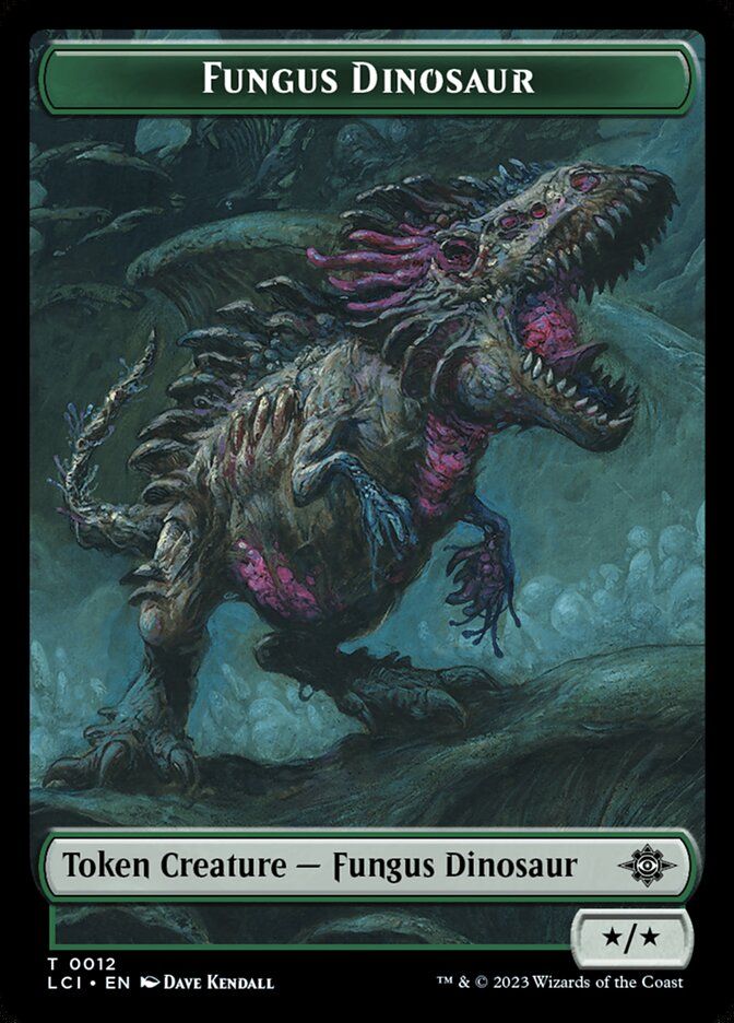 Fungus Dinosaur Token LCI_12