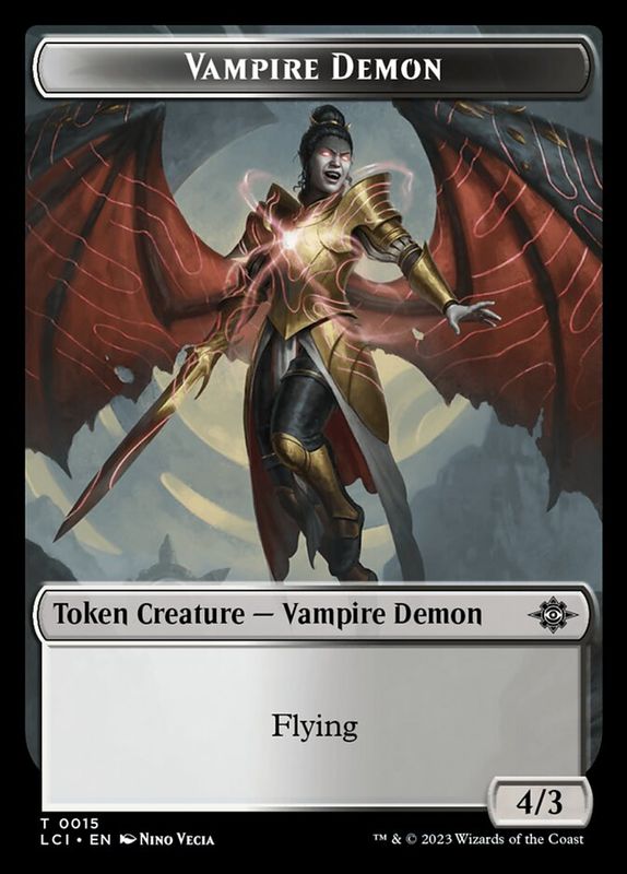 Vampire Demon Token LCI_15