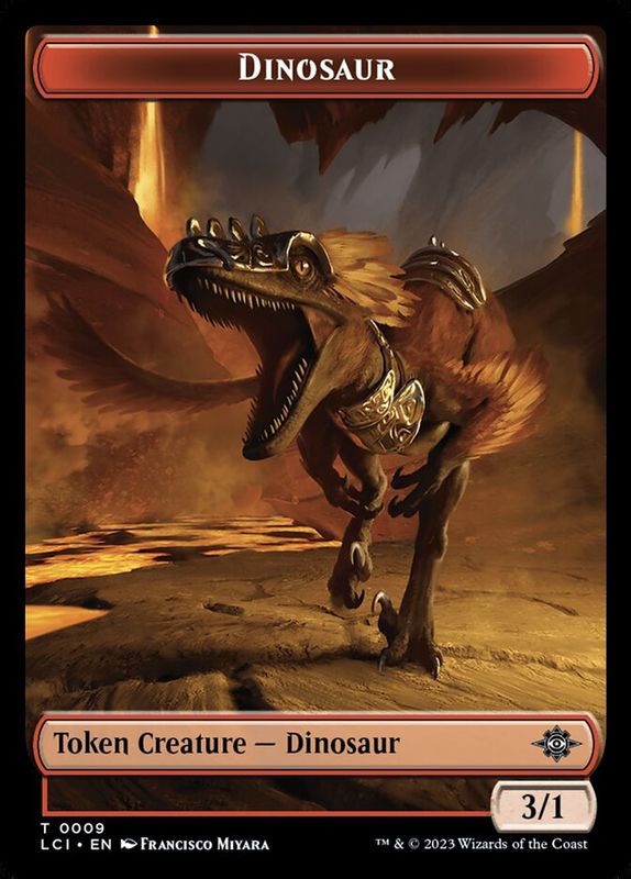 Dinosaur Token LCI_9