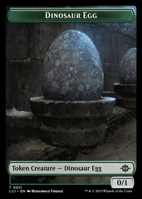 Dinosaur Egg Token LCI_11