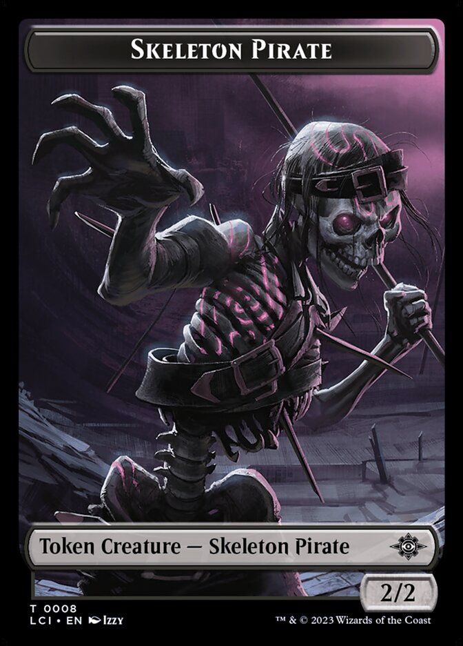 Skeleton Pirate Token LCI_8
