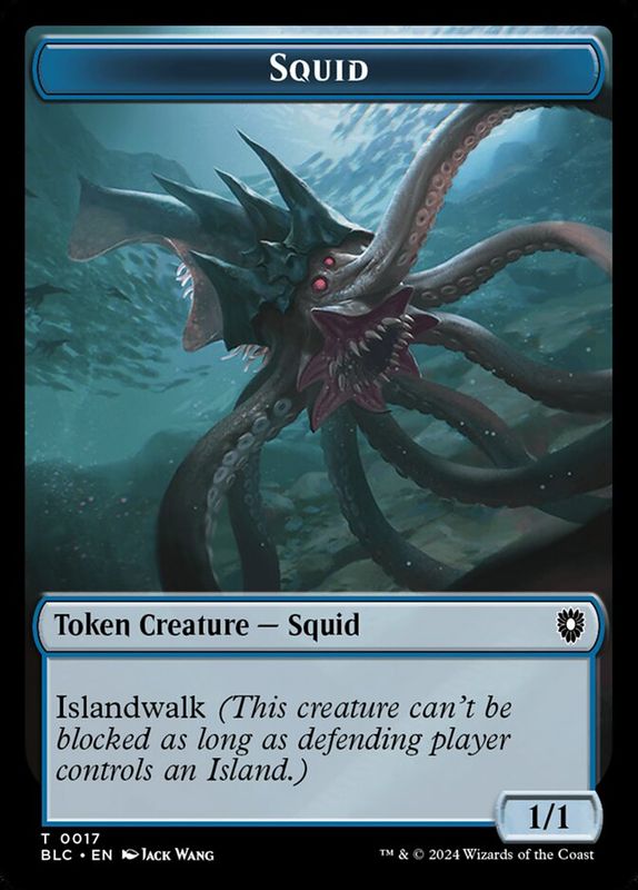 Squid Token BLC_17