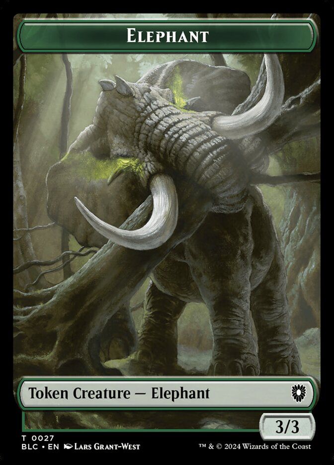 Elephant Token BLC_27