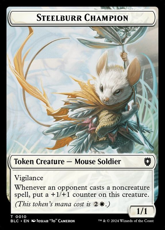 Steelburr Champion Token BLC_10