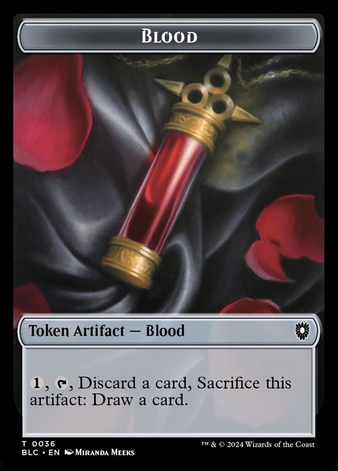 Blood Token BLC_36/Spider Token BLC_31
