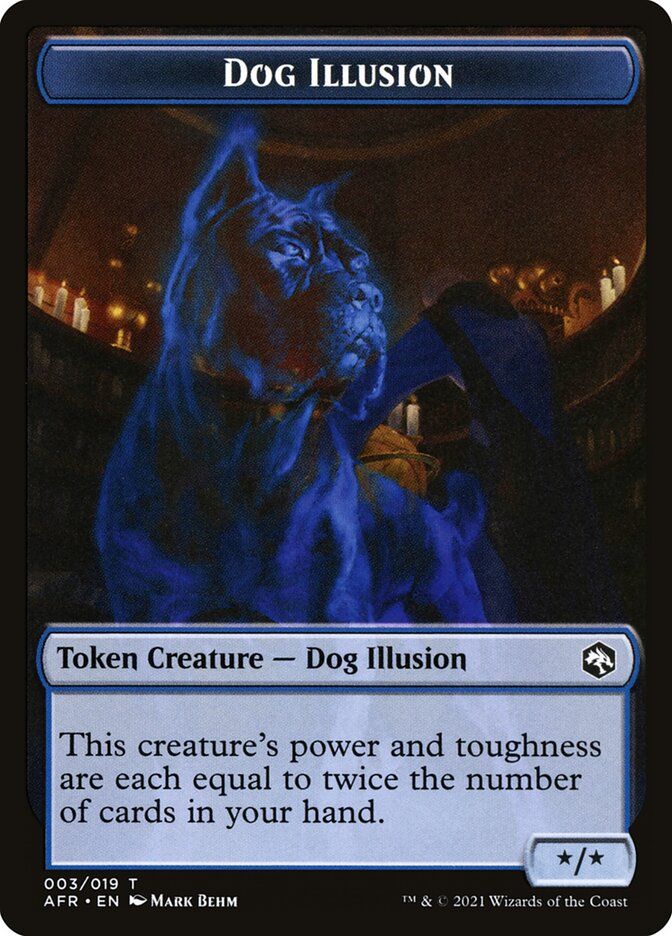 Dog Illusion Token AFR_3
