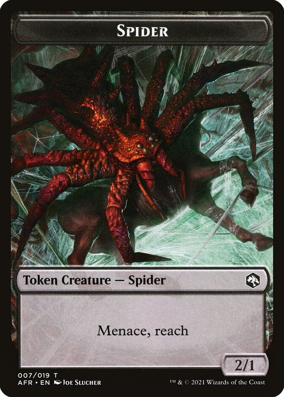 Spider Token AFR_7 (Foil)