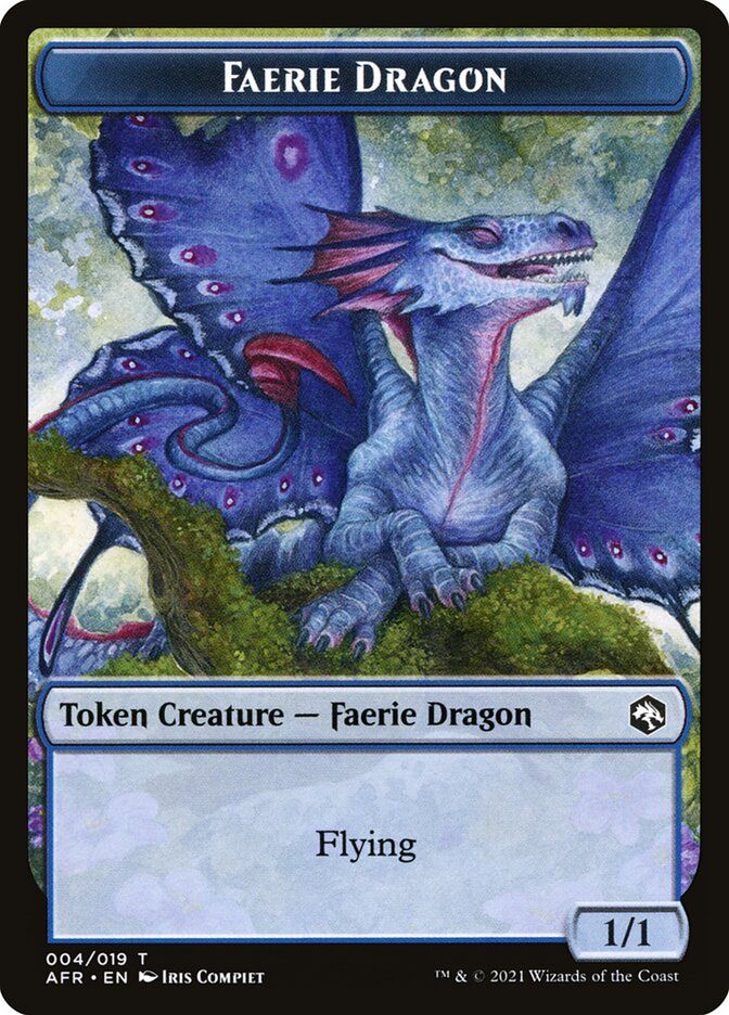 Faerie Dragon Token AFR_4