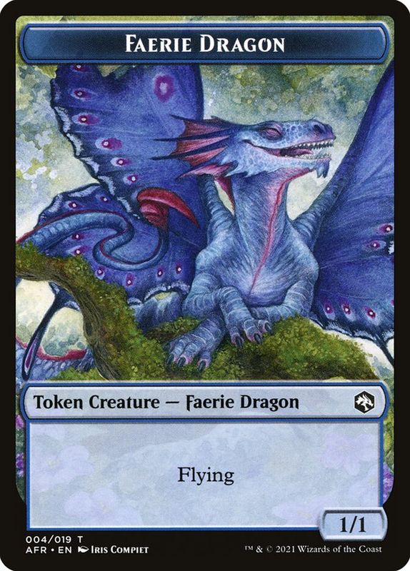 Faerie Dragon Token AFR_4