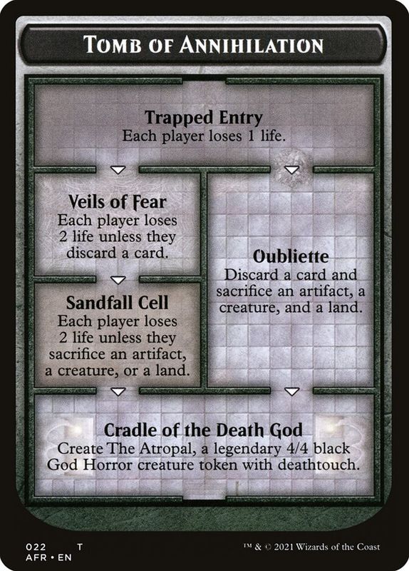Tomb of Annihilation Token AFR_22