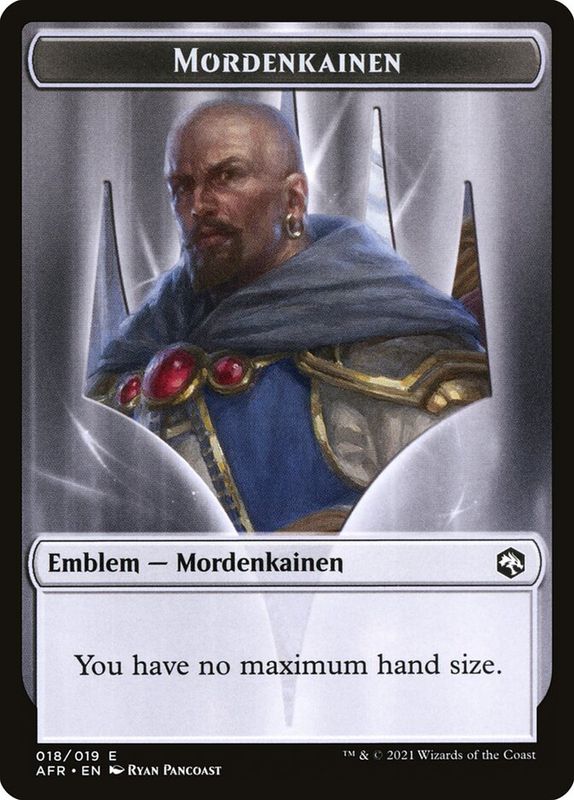 Mordenkainen Emblem Token AFR_18