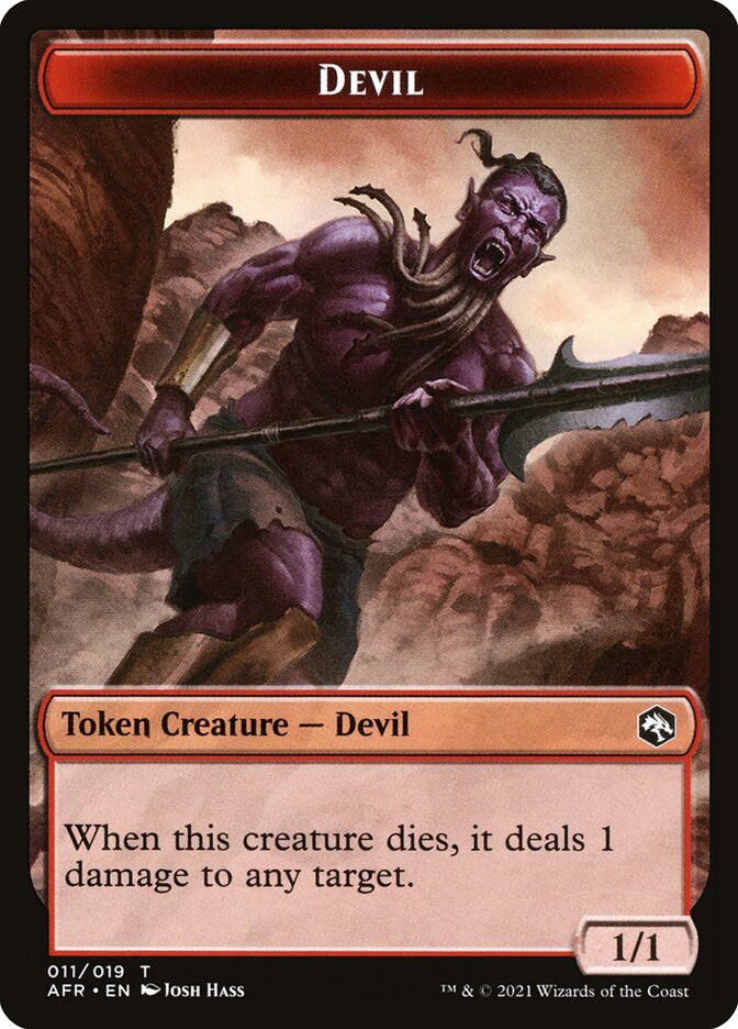 Devil Token AFR_11 (Foil)
