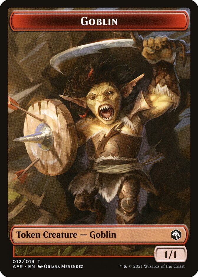 Goblin Token AFR_12 (Foil)