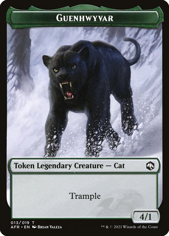 Guenhwyvar Token AFR_13 (Foil)
