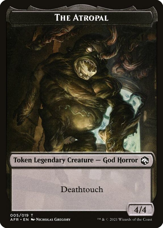 The Atropal Token AFR_5 (Foil)