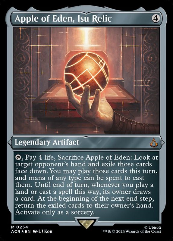 Apple of Eden, Isu Relic (Etched Foil) ACR_254