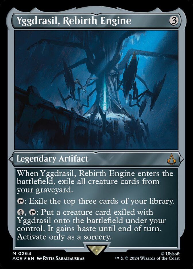 Yggdrasil, Rebirth Engine (Etched Foil) ACR_264