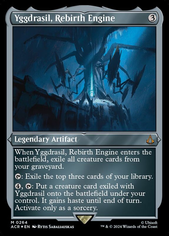 Yggdrasil, Rebirth Engine (Etched Foil) ACR_264