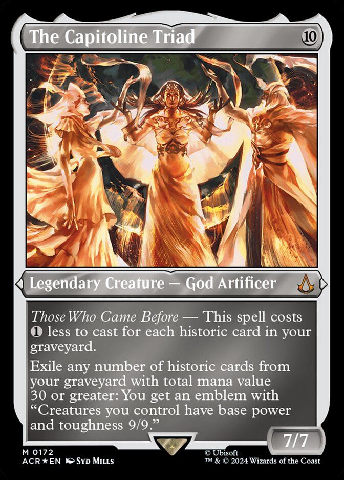 The Capitoline Triad (Etched Foil) ACR_172