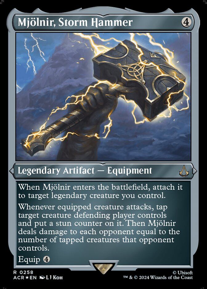 Mjölnir, Storm Hammer (Etched Foil) ACR_258