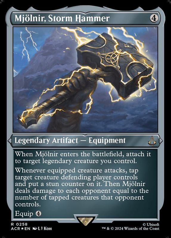 Mjölnir, Storm Hammer (Etched Foil) ACR_258