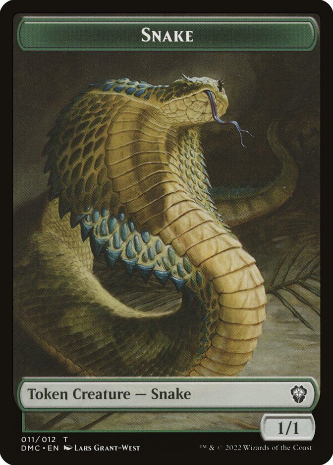 Snake Token DMC_11