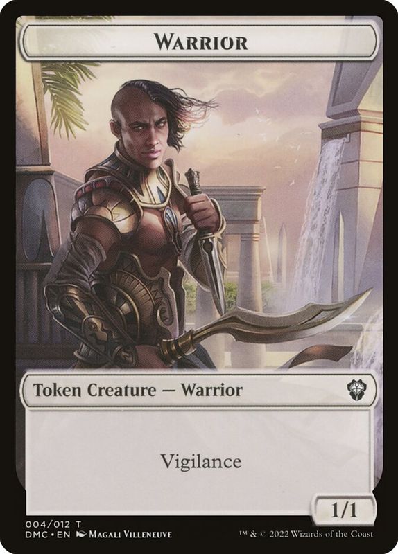 Warrior Token DMC_4 // Zombie Knight Token DMC_5