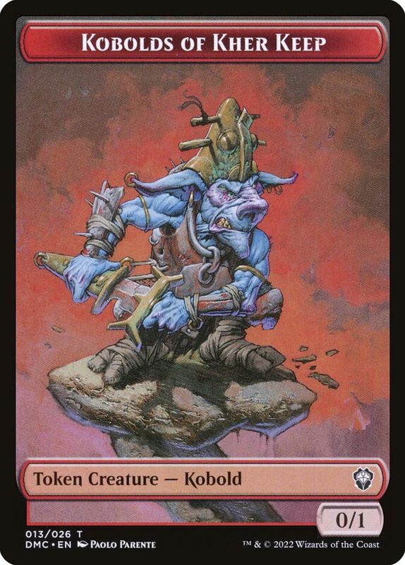 Kobolds of Kher Keep Token DMU_13 (Foil)