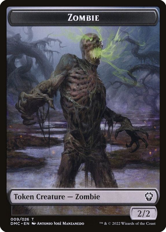 Zombie Token DMU_9 (Foil)