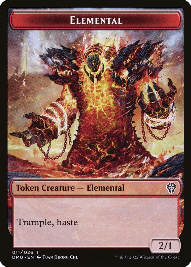Elemental Token DMU_11 (Foil)