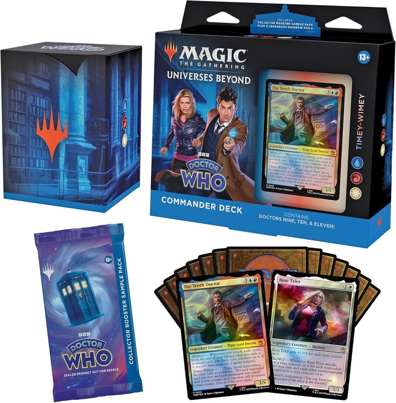 Timey-Wimey Doctor WHO Commander Deck