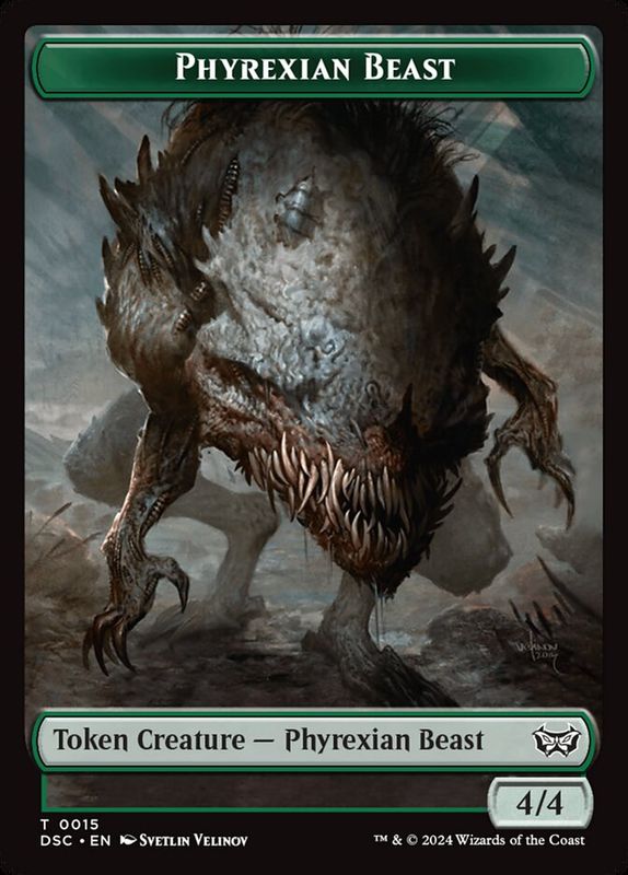Phyrexian Beast Token DSC_15