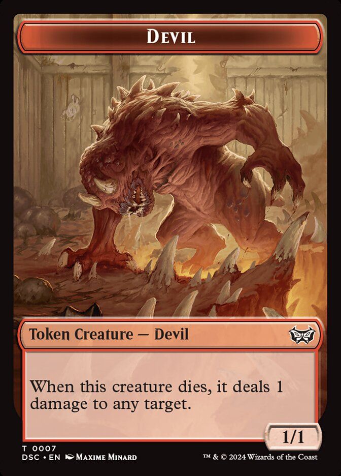 Devil Token DSC_7 // Scarecrow Token DSC_23