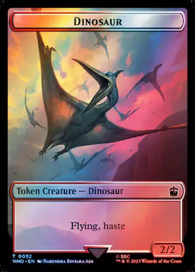 Dinosaur Token WHO_52